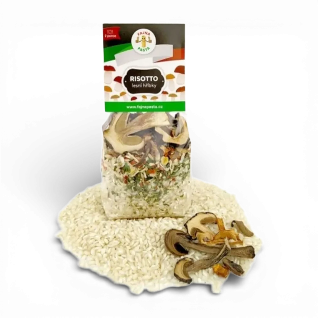 [062] Fajna pasta - Hřibové risotto s lesními hříbky 250g