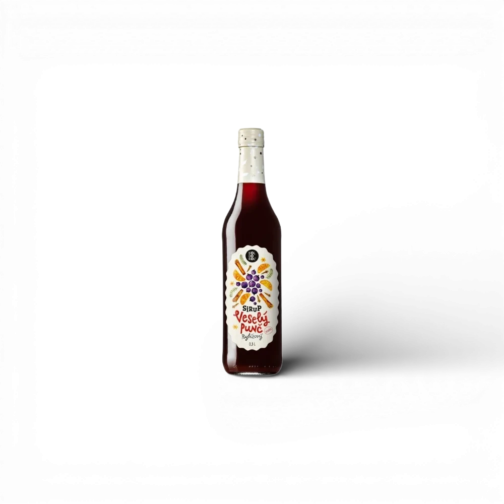 [Rybízový veselý punč sirup 500 ml] Koldokol - Veselý punč rybíz 0,5l