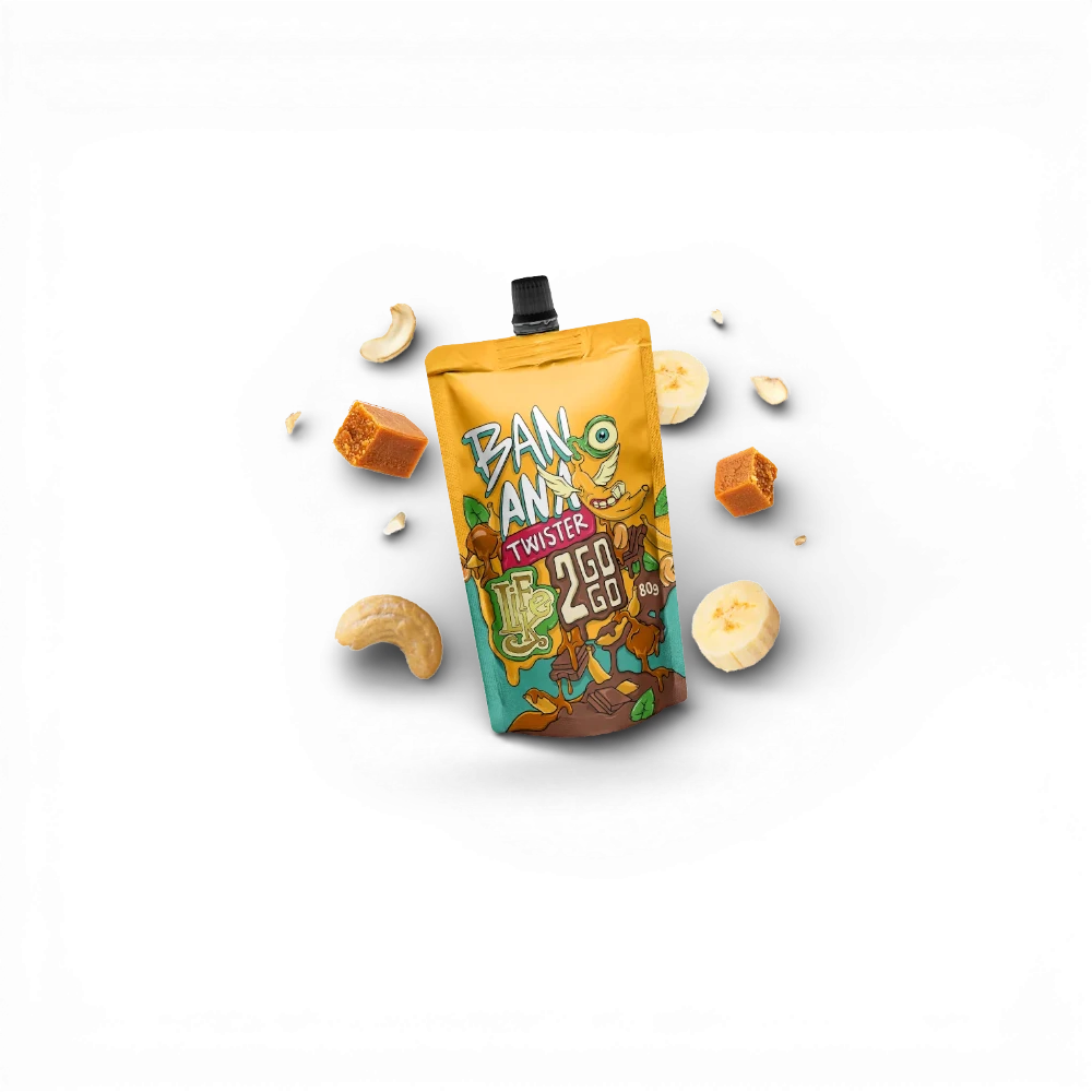 [2GOGO - BANANA] LifeLike - 2GOGO Banana Twister 80g