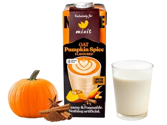 Mixit - Ovesný nápoj Barista pumpkin spice 1l