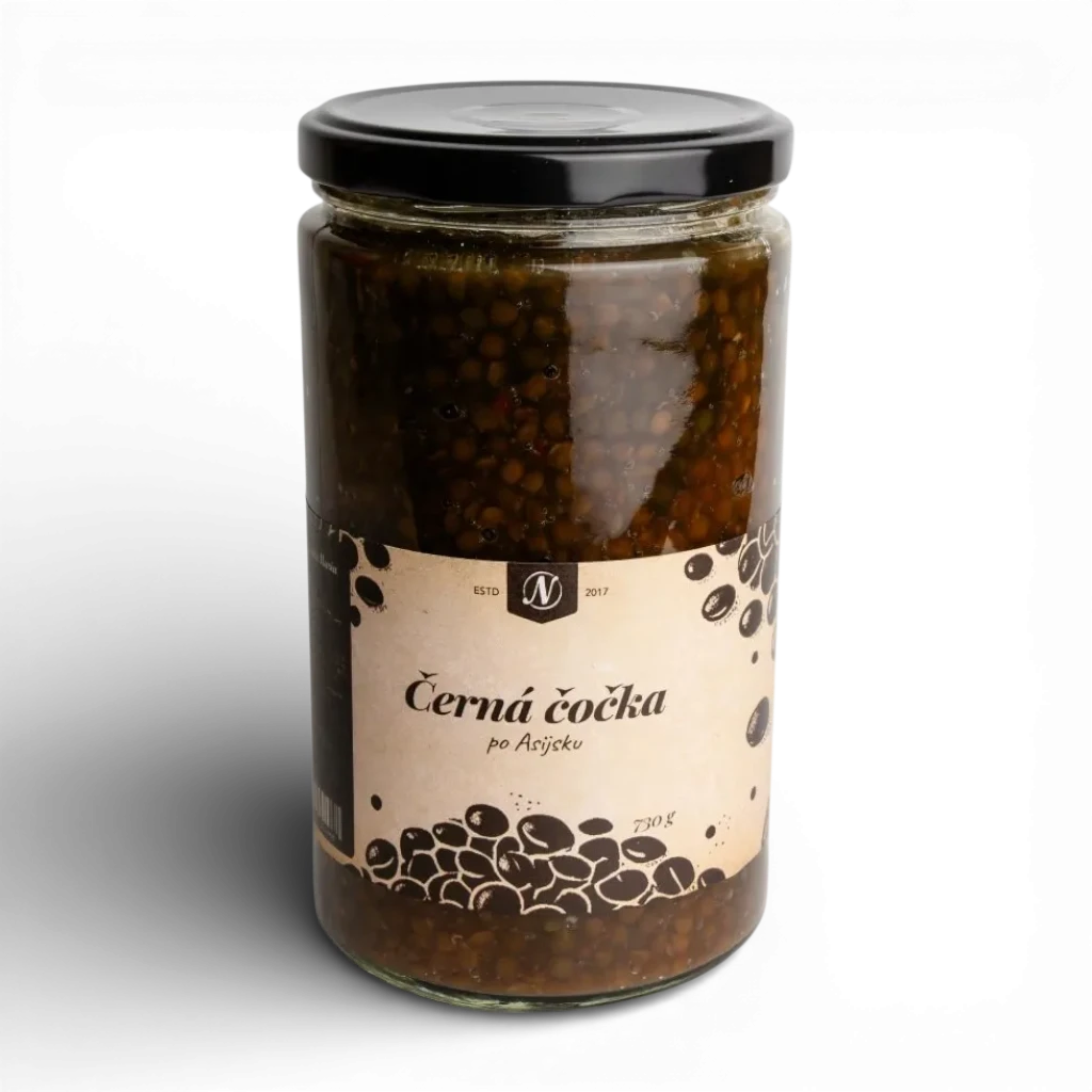 Nikoleta Maria - Černá čočka po asijsku (limitovaná ochutnávka) 730g