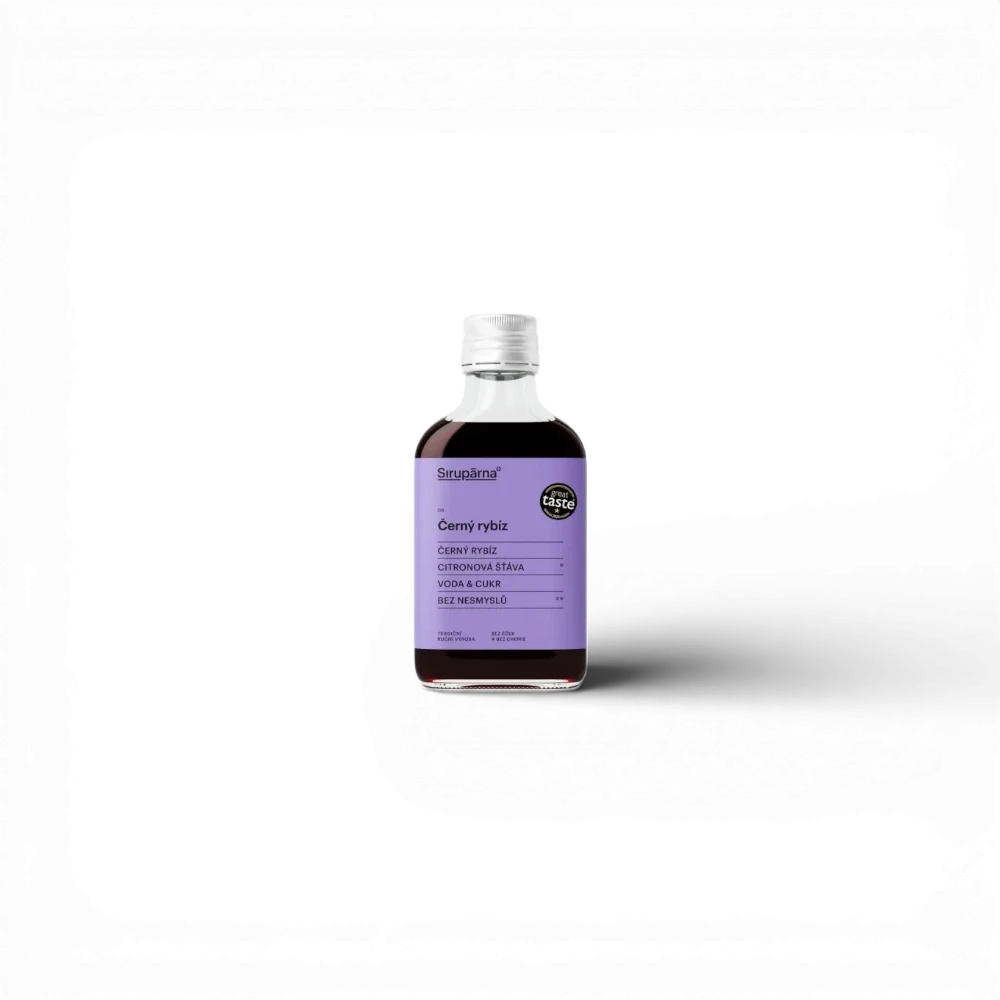[SIR010] Sirupárna - Černý rybíz sirup 0,1l