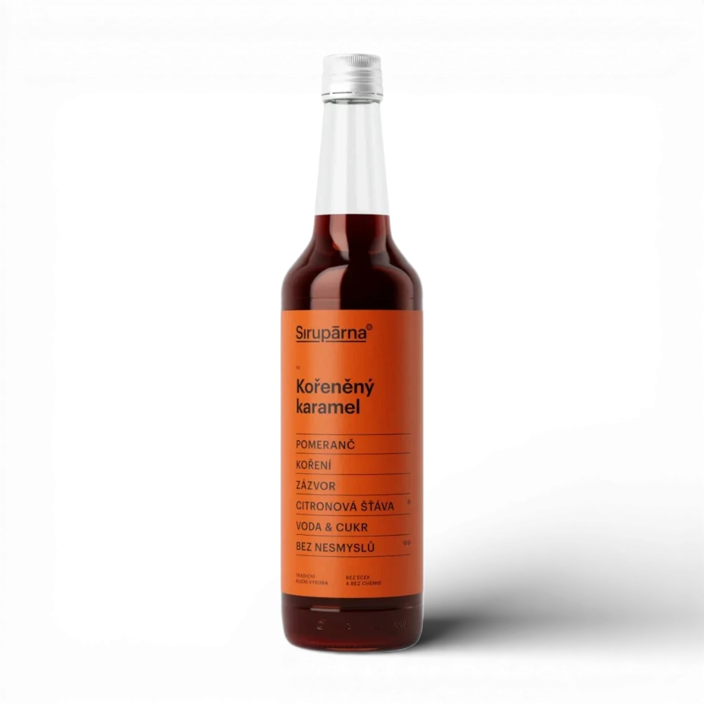 [SIR071] Sirupárna - Kořeněný karamel sirup 0,5l