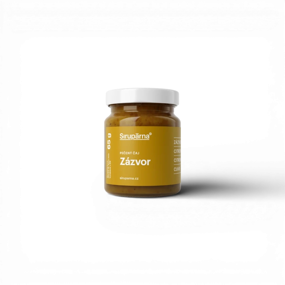 [CAJ016] Sirupárna - Pečený čaj zázvor 65 g