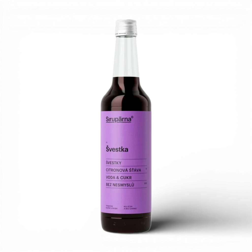 [SIR053] Sirupárna - Švestkový sirup 0,5l