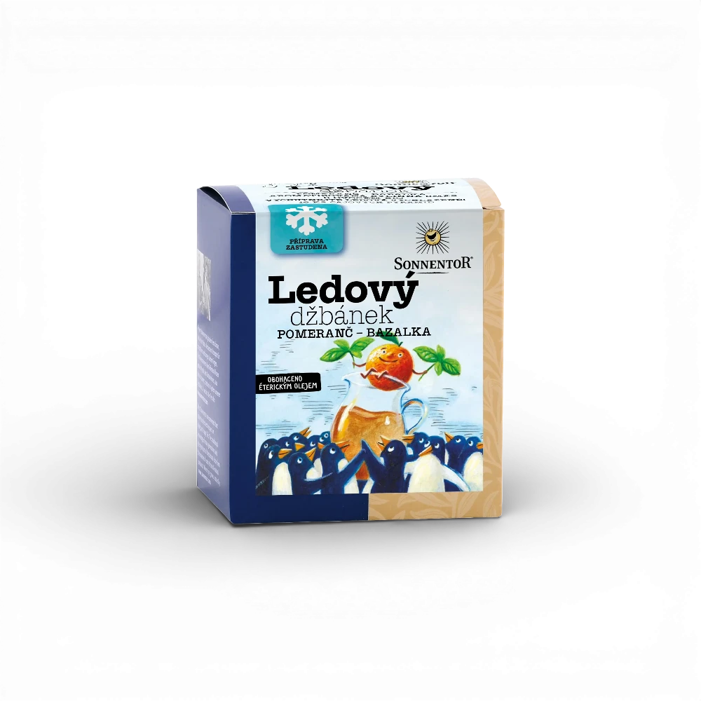 [08005] Sonnentor - Ledový džbánek - Pomeranč-bazalka bio 40g