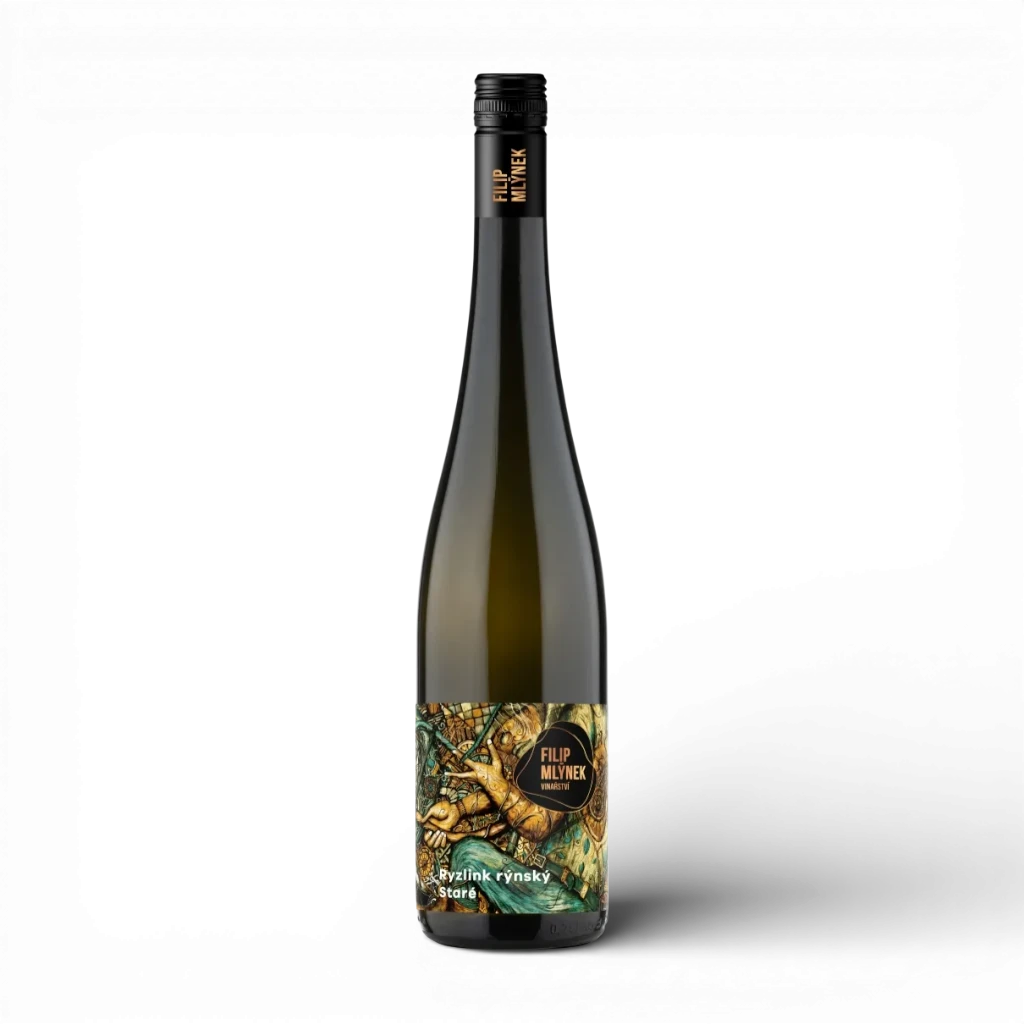 [1773234045220850] Filip Mlýnek - Ryzlink rýnský 2024, trať Staré, pozdní sběr, suché, 12,5%, 0,75l
