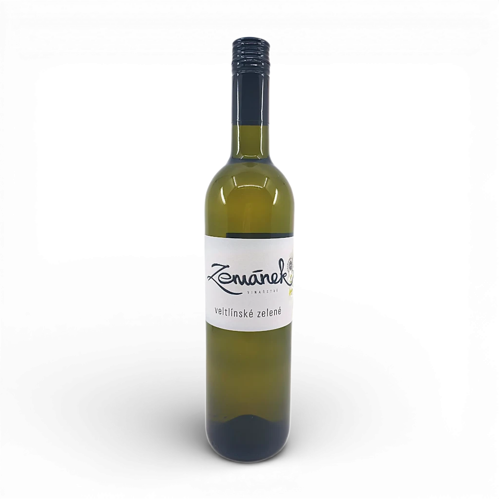 Zemánek - Veltlínské zelené, bílé, polosuché 12,5% 0,75l