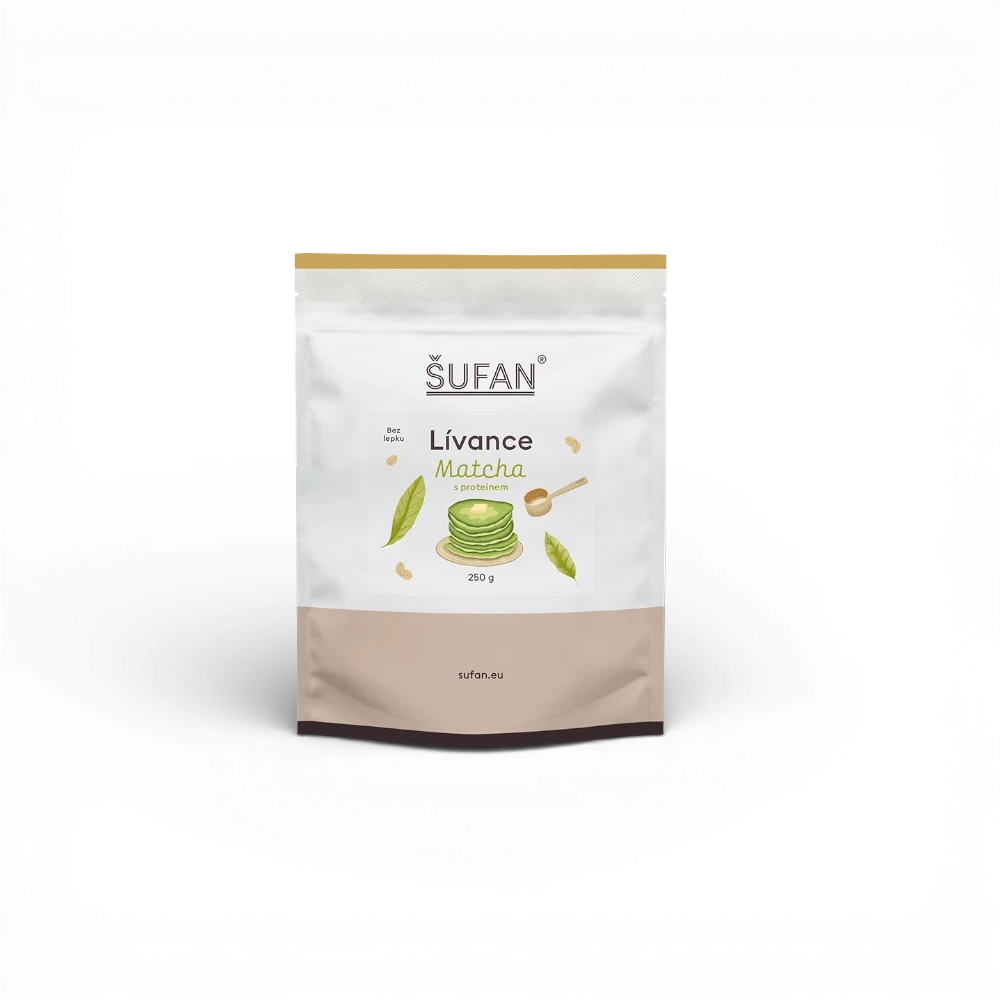 Šufan - Lívance Matcha s proteinem 250g