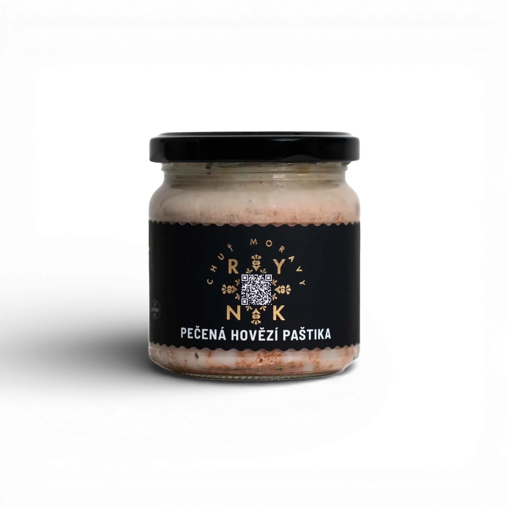 Chuť Moravy - Pečená hovězí paštika 220ml