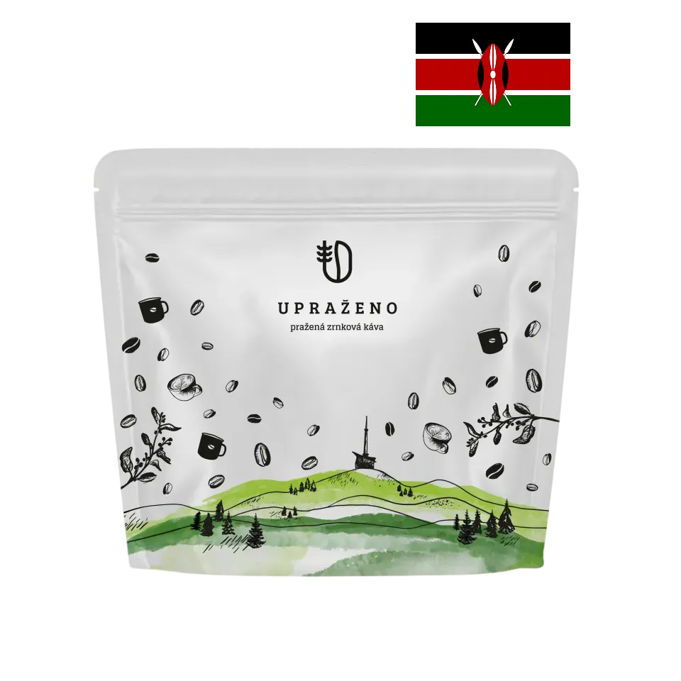 Upraženo - Zrnková káva - Kenya Decaf 100% Arabica 250g