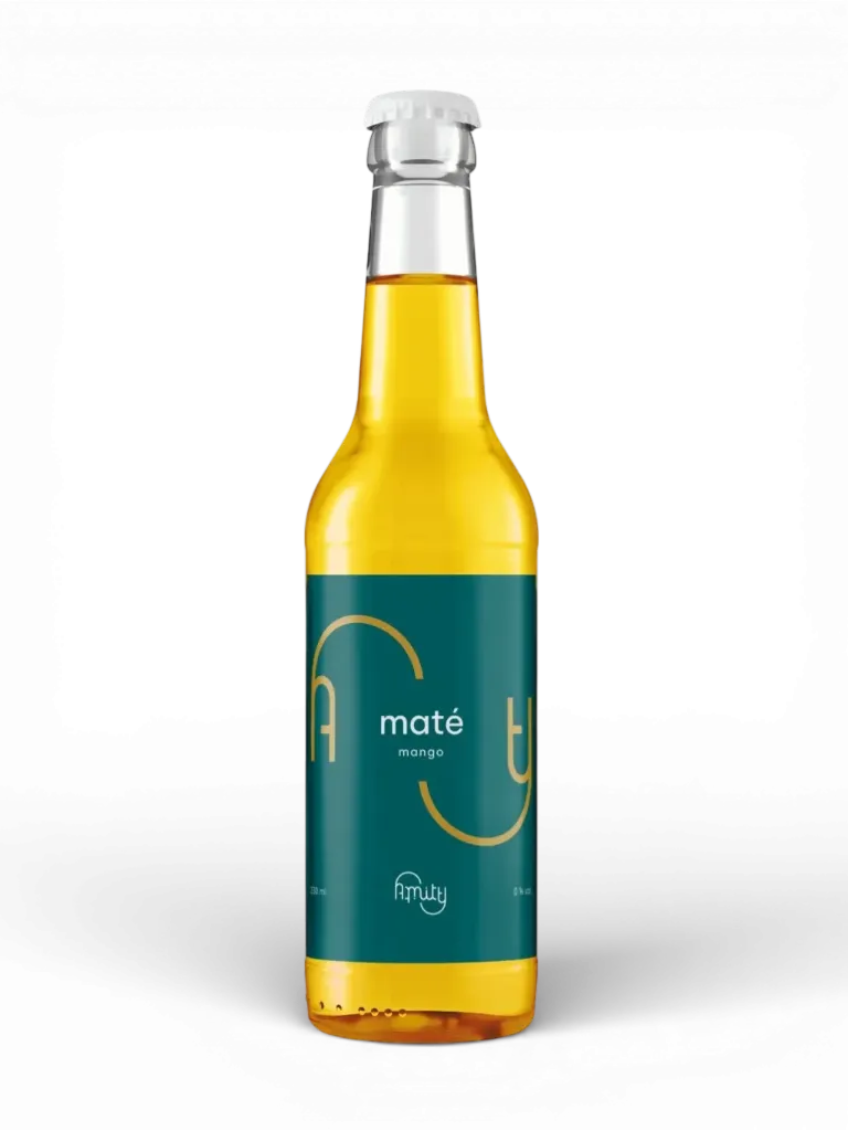 [6164] Amity - Maté mango 0,33l