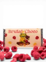 Brutal Choco - Plněná hořká čokoláda Malinová exploze 200g