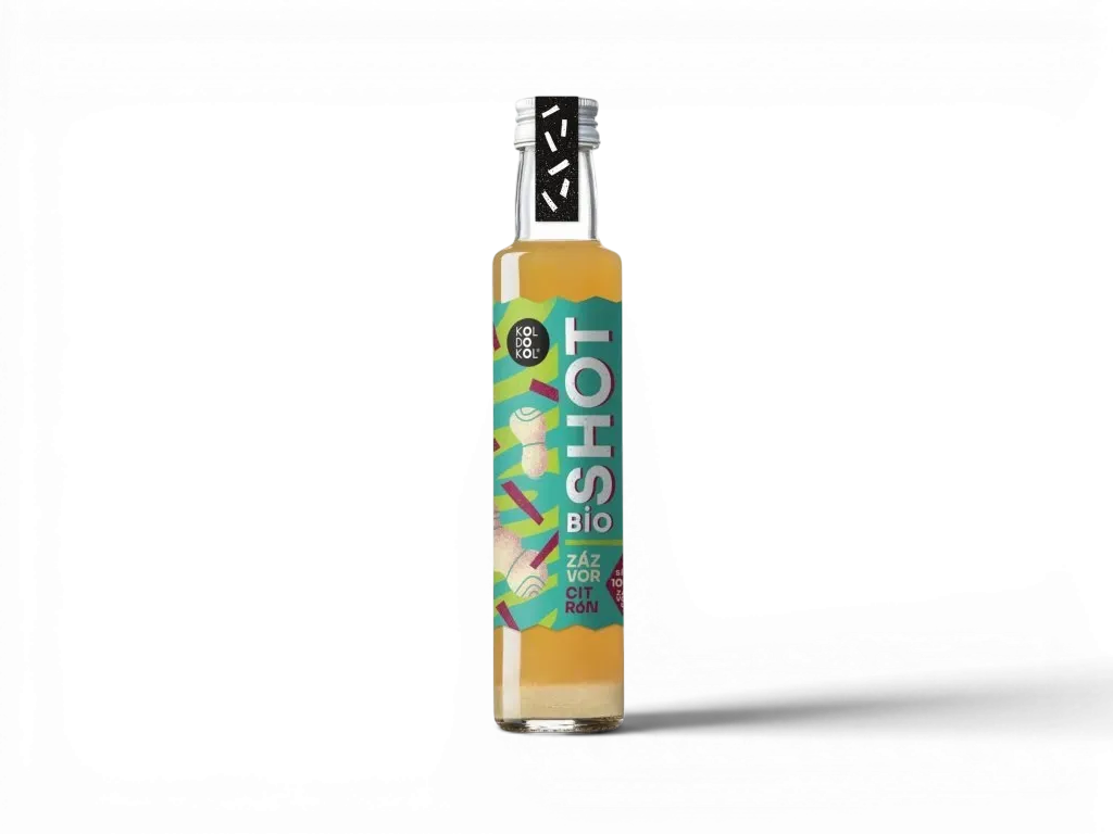 Koldokol - BIO Shot zázvor a citrón 250ml CHYBÍ EAN !!!!