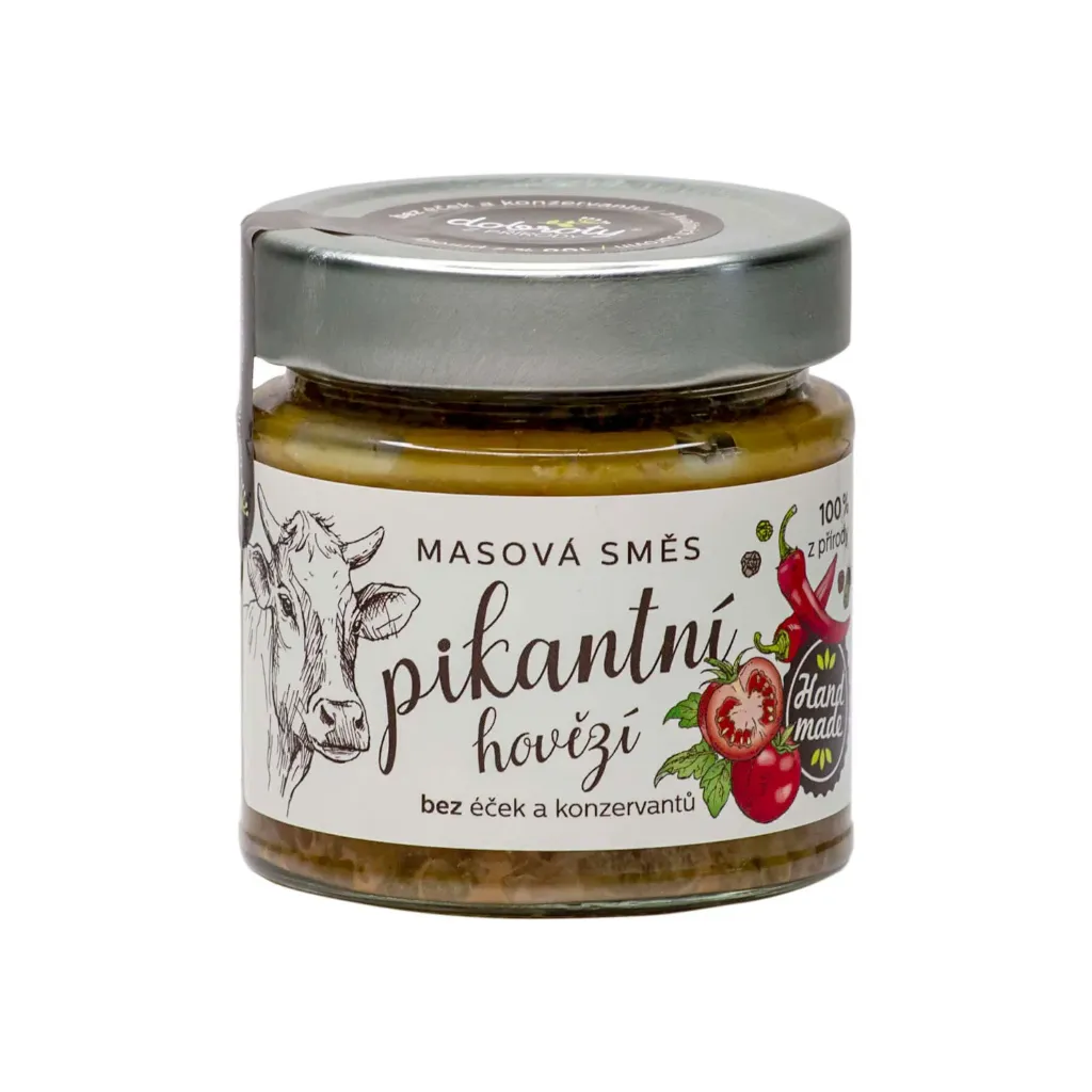 [301031] Dobroty z přírody - Masová směs pikantní s hovězím masem 150g