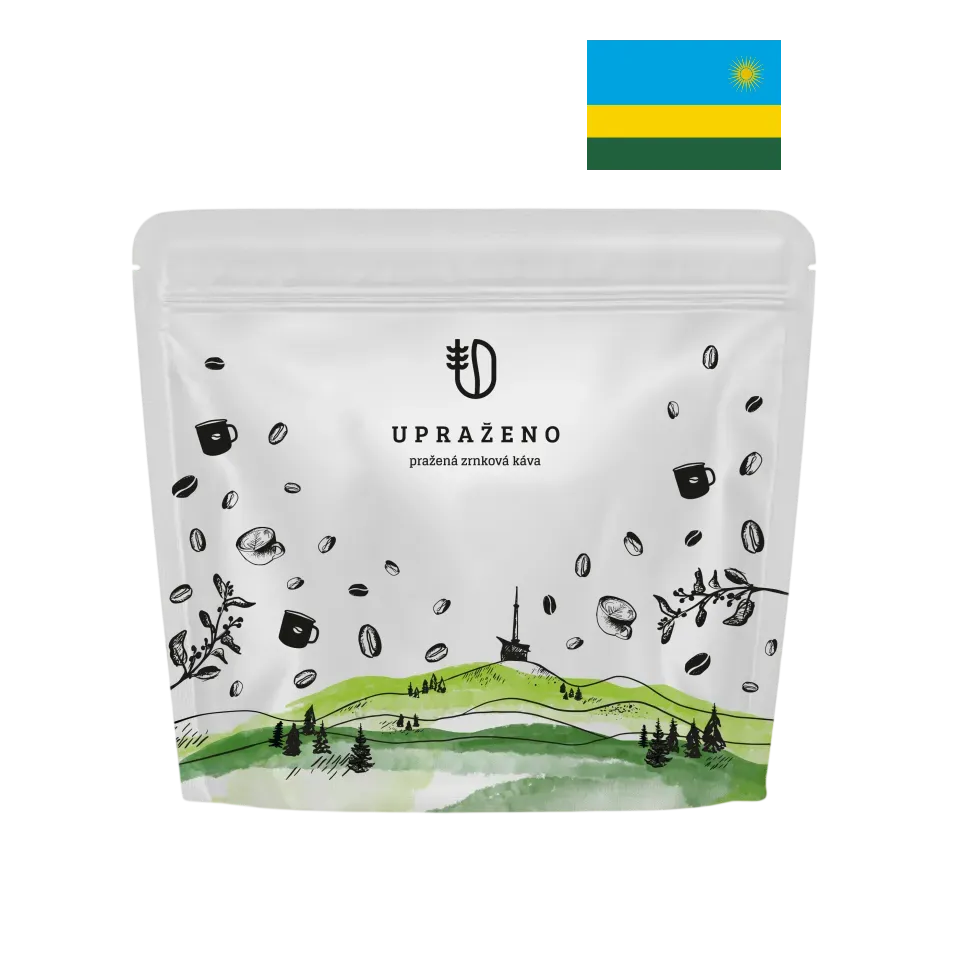 Upraženo - Rwanda 100% Arabica 250g